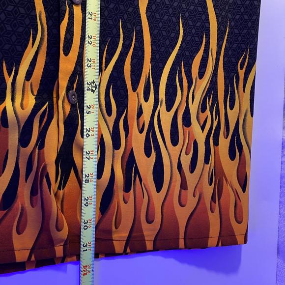 Pineapple connection flames short sleeve shirt - Picture 7 of 9